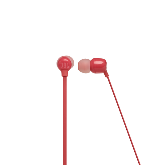 JBL Tune 115BT - Coral Orange - Wireless In-Ear headphones - Front